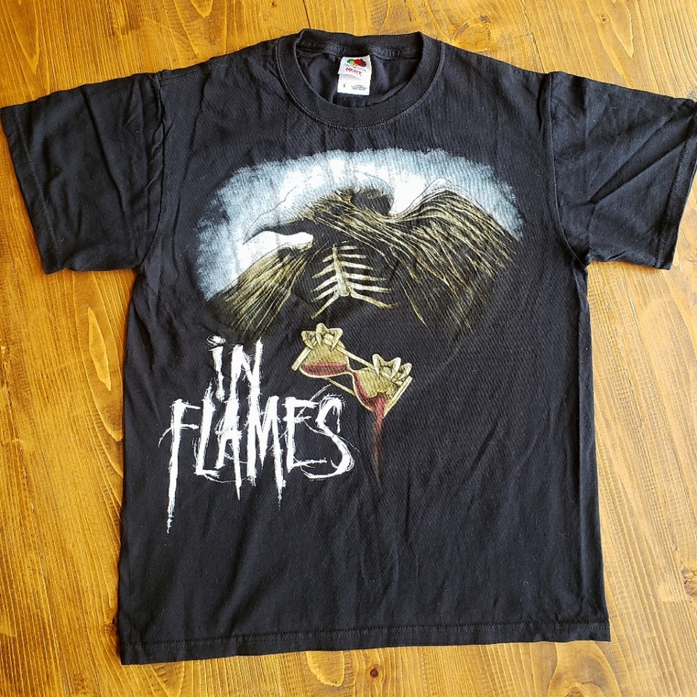 In Flames band shirt